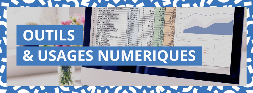 Image d'un ordinateur avec un tableau Excel ouvert